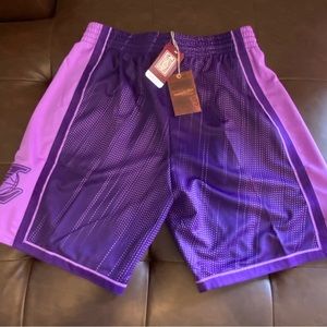 Lakers Mitchell and Ness shorts